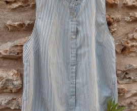 Chemisier col volanté